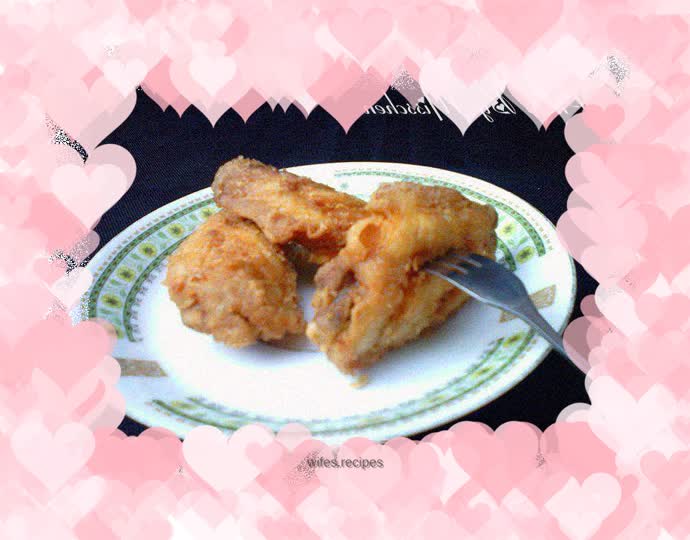 Fried chicken wings