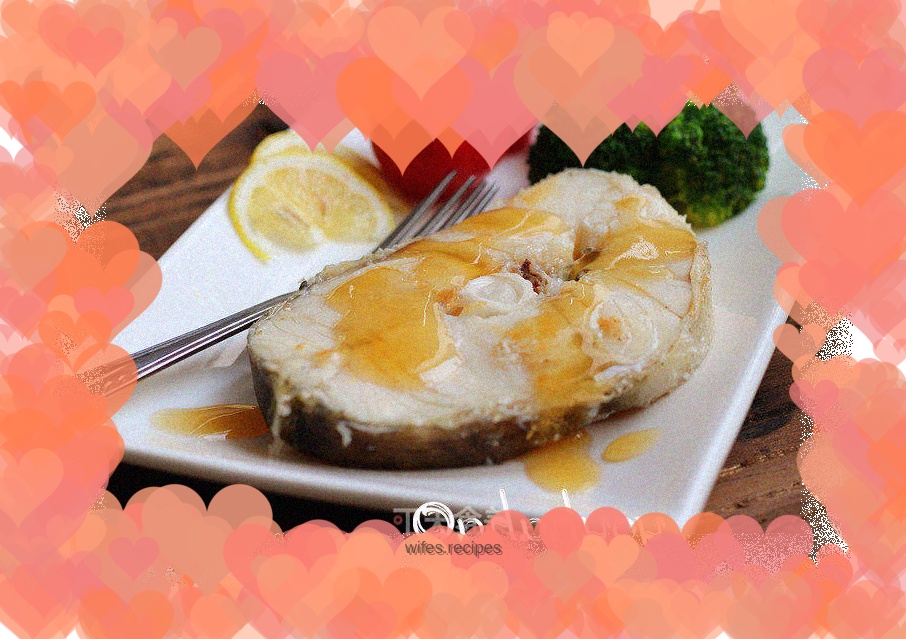 Pan-fried cod with lemon