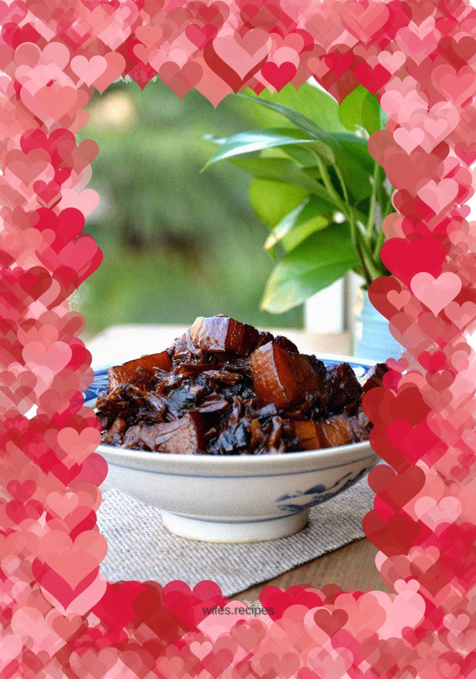 Braised Pork with Dried Plums and Vegetables