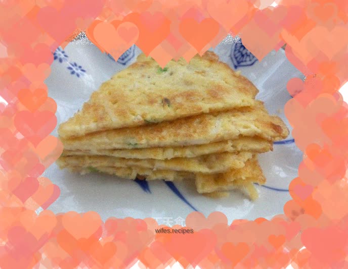 Potato shredded egg pancake