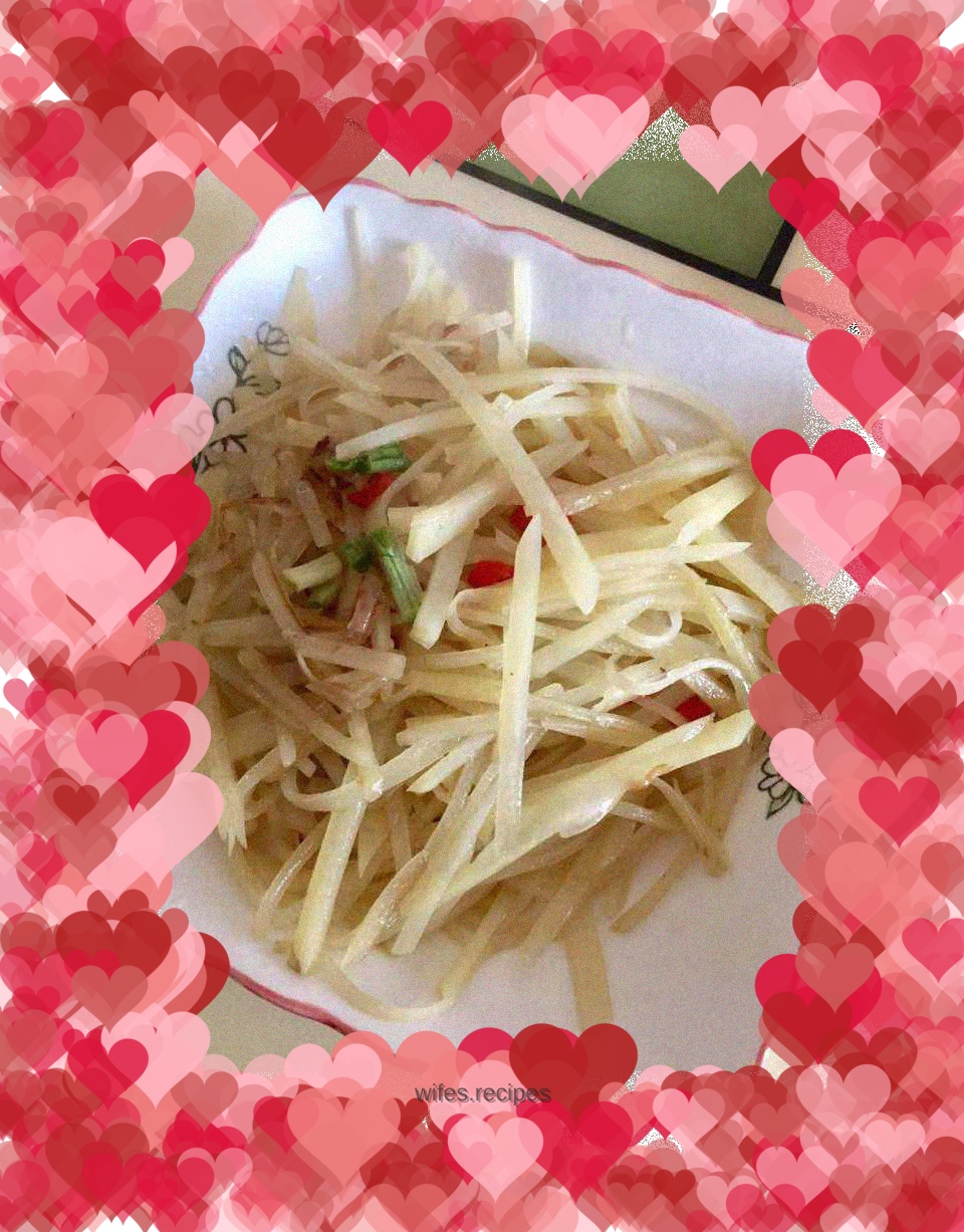 Hot and sour potato shreds