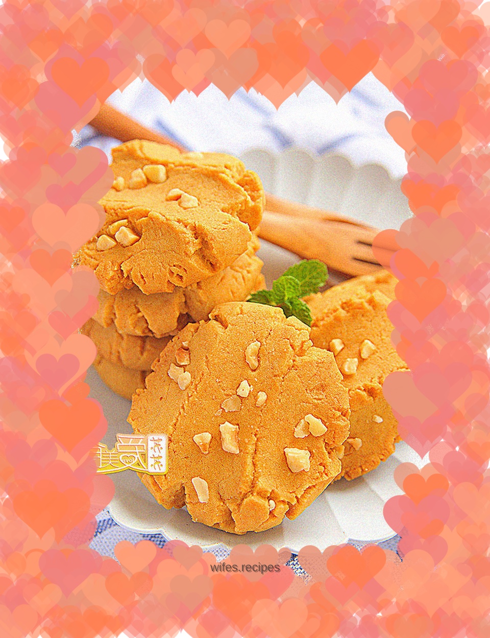 Healthy and delicious whole wheat peanut butter cookies