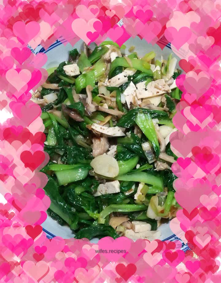 Three kinds of vegetables