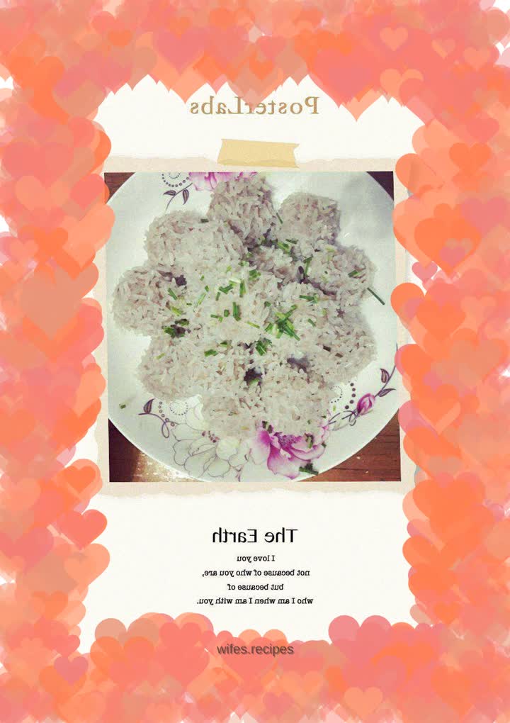 Lotus root pearl dumplings