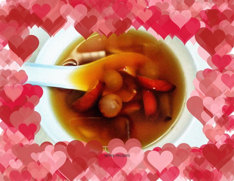 [Welfare for girls] Longan, red dates and ginger syrup