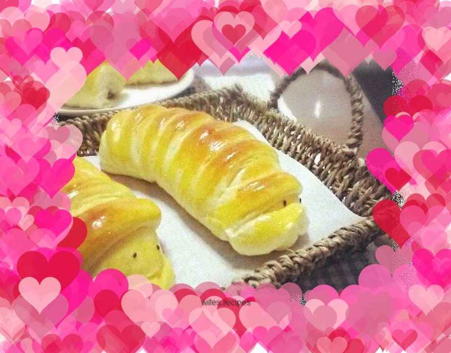 Tang Zhong Caterpillar Bread