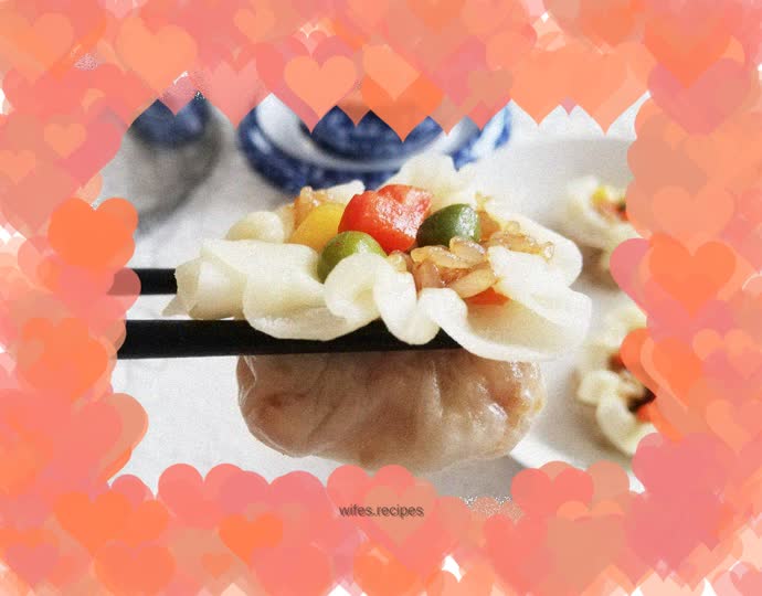 Assorted glutinous rice and shaomai