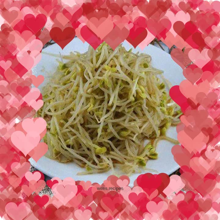 Cold bean sprouts