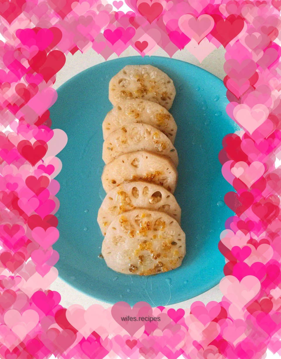 Osmanthus glutinous rice and lotus root