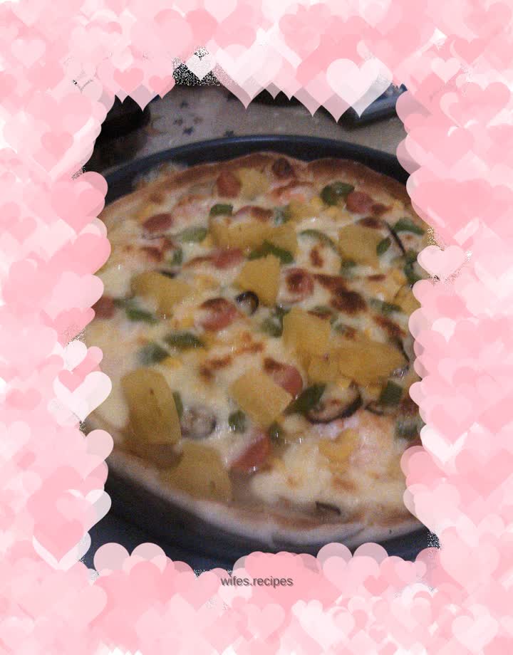 Hawaiian Shrimp Pizza