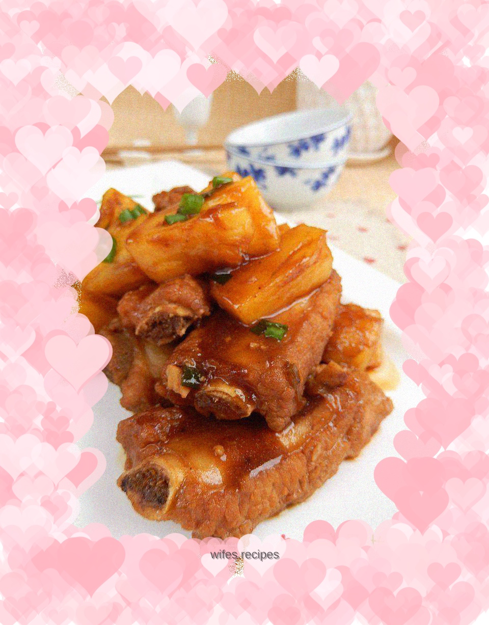 Pineapple Braised Pork Ribs