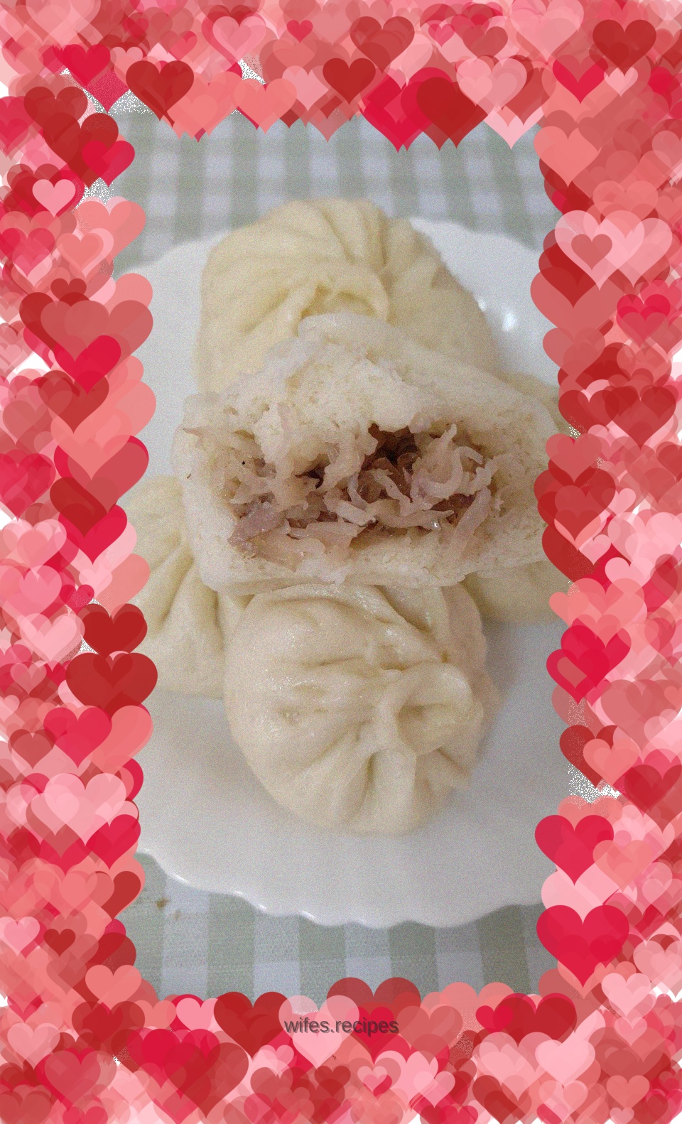 Pork, radish and vermicelli buns