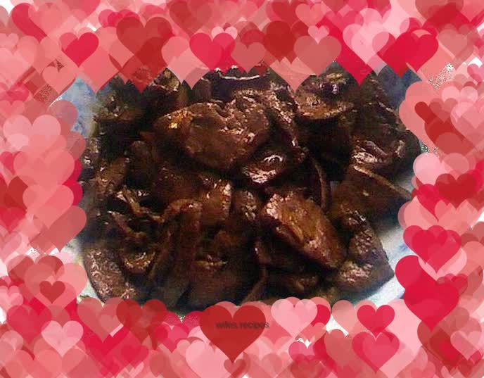 Stir-fried pork liver