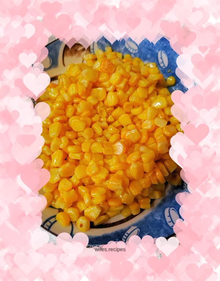 Fried corn kernels