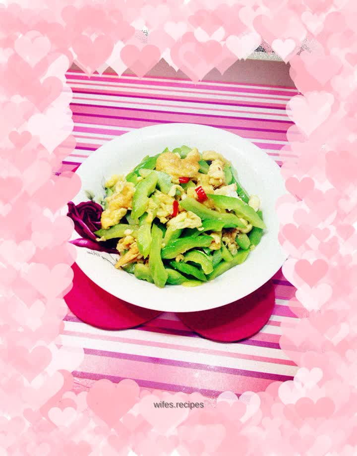 Bitter Melon Scrambled Eggs