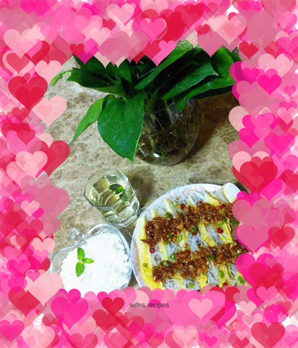 Garlic Vermicelli and Baby Cabbage