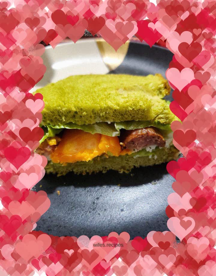 Egg Sausage Sandwich