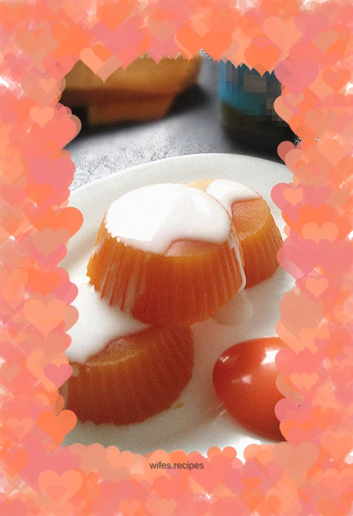 Coconut pumpkin jelly