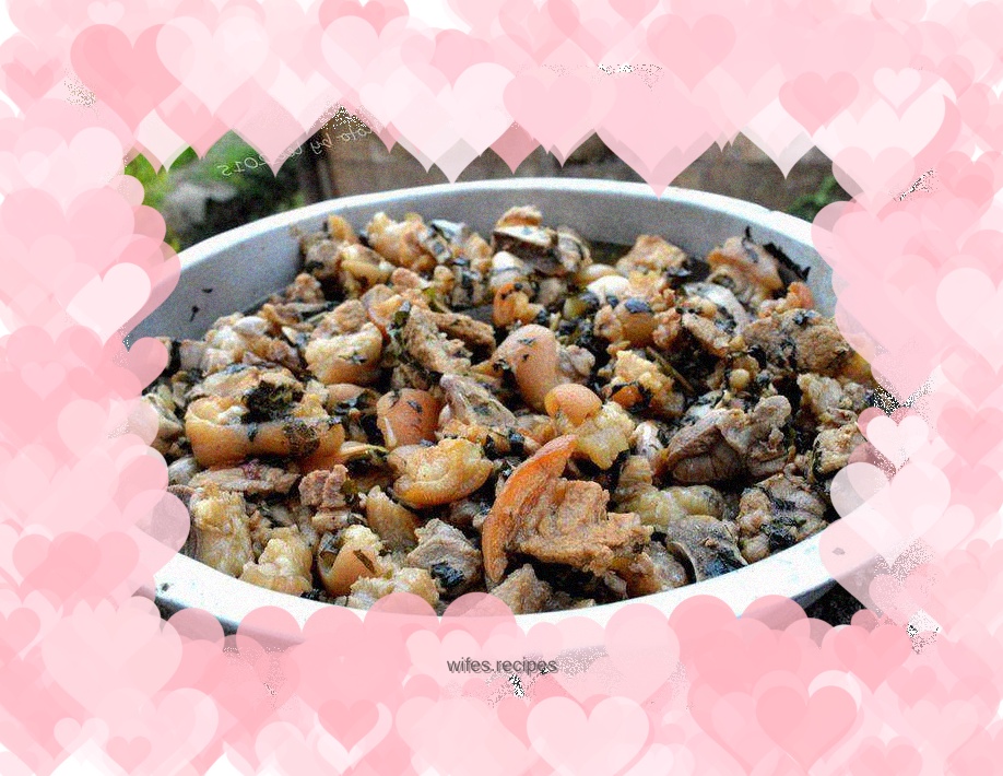 Steamed Pork Knuckles with Perilla