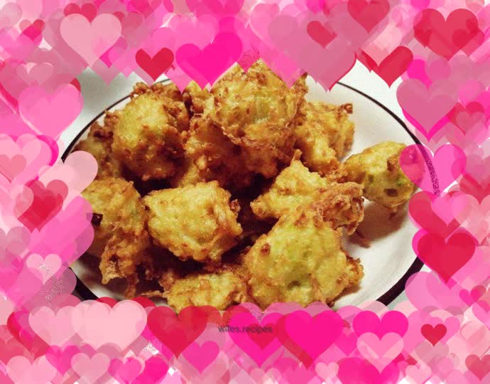 "Flower Pasta" Green Carrot Meatballs