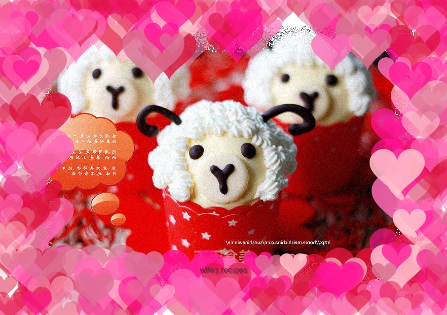 Cute Sheep Welcome the Year of the Sheep-----Cute Sheep Cake