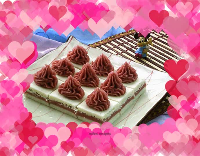 Red yeast rice taro paste yam cake