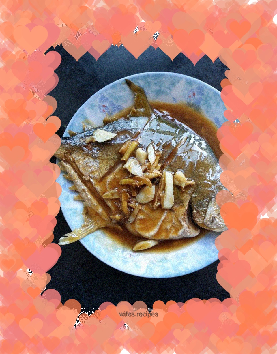 Cantonese style pomfret