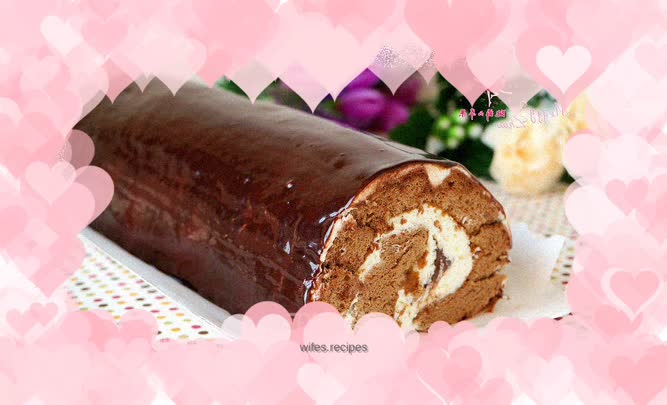 Chocolate Glazed Cocoa Roll