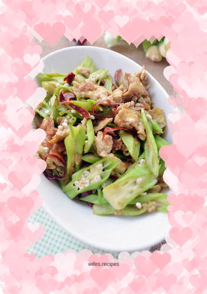 Golden Autumn-------Okra Scrambled Eggs