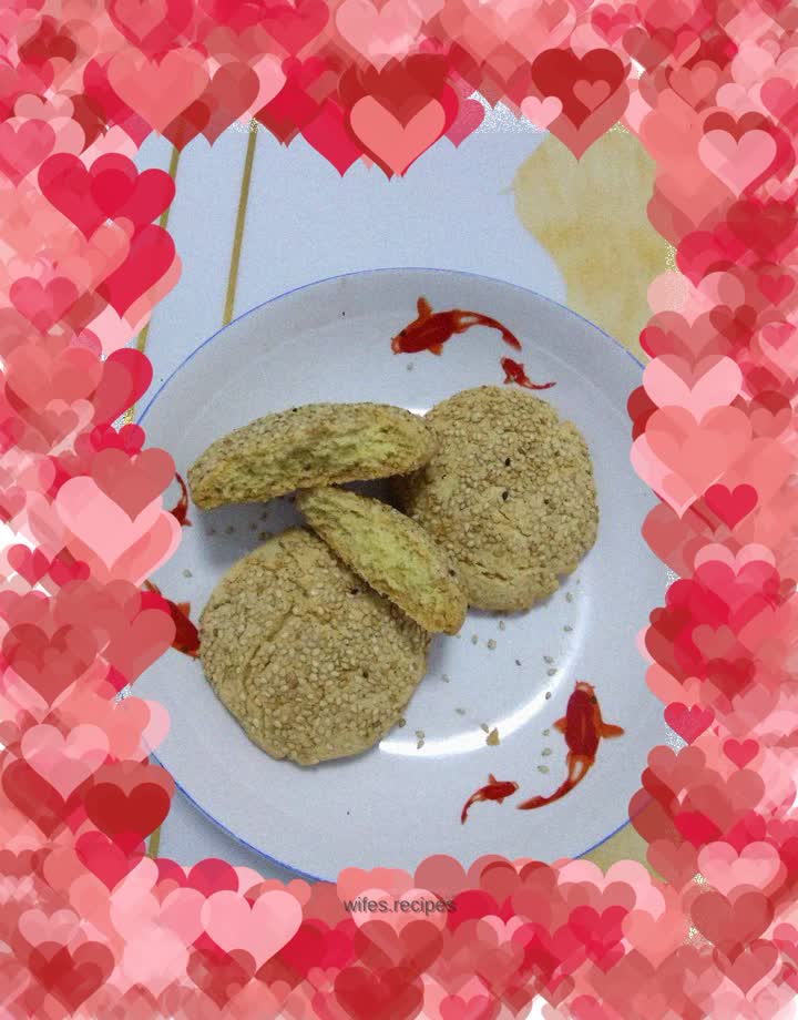 Sesame Shortbread