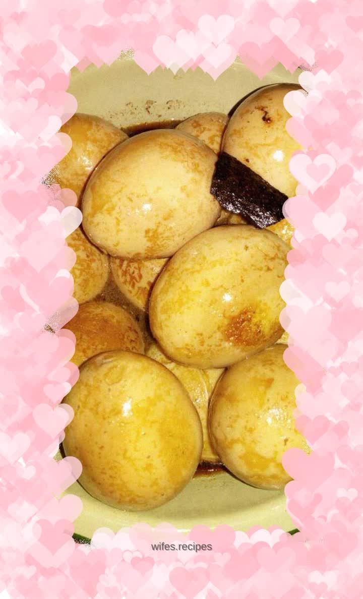 Home-style braised eggs