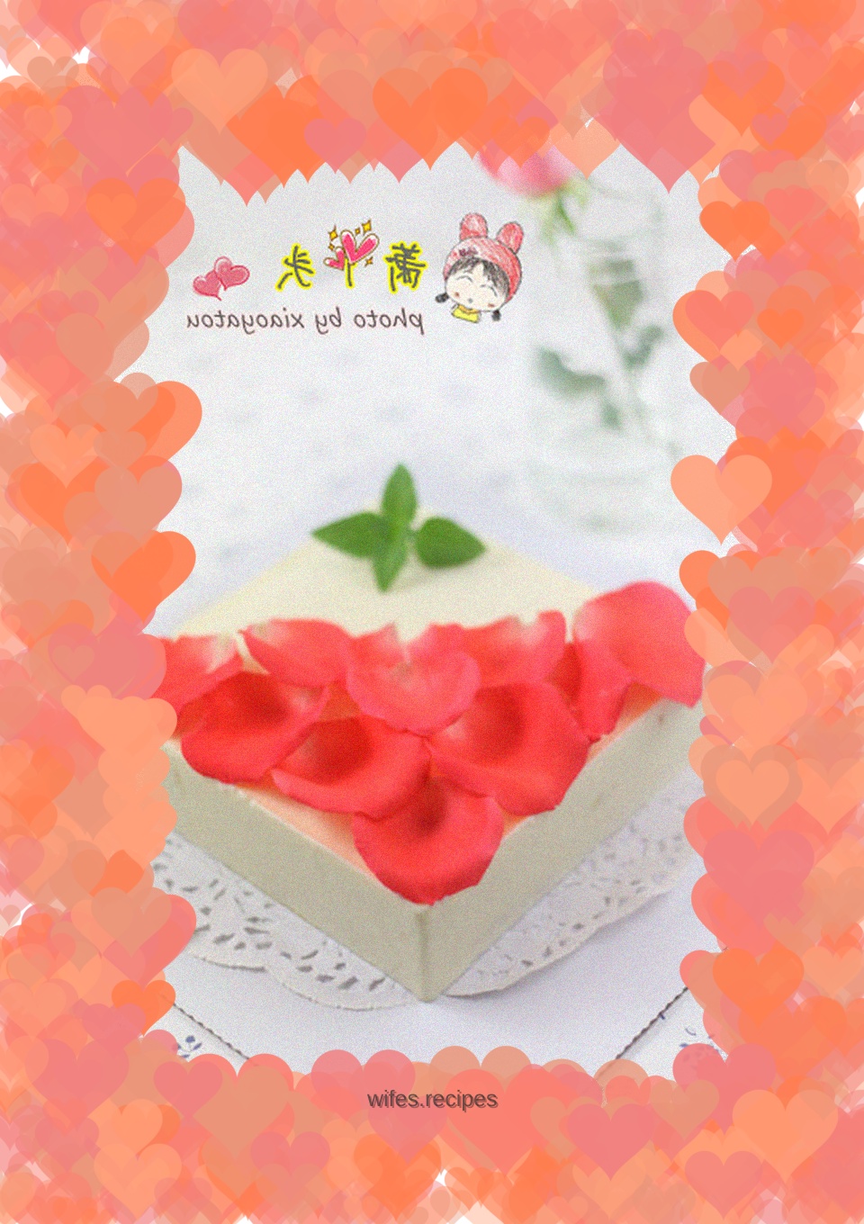 Sandwich mousse cake