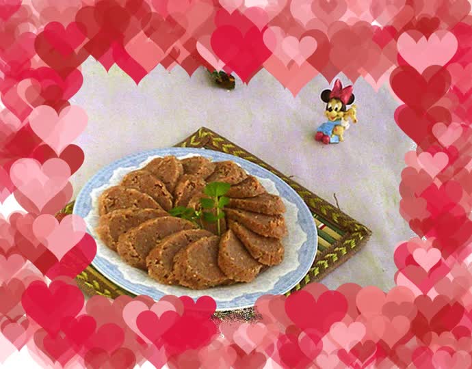 Homemade ham sausage