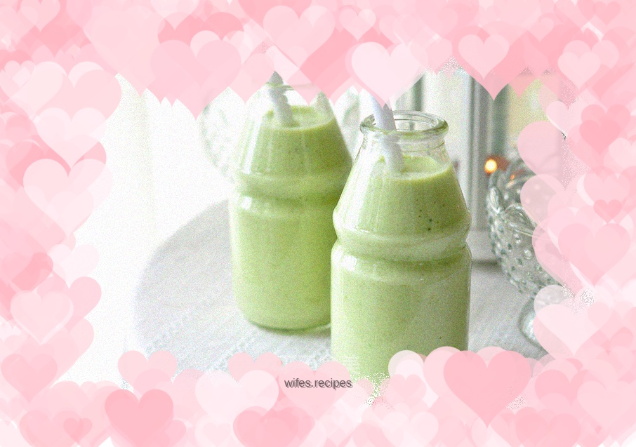 Avocado oatmeal smoothie