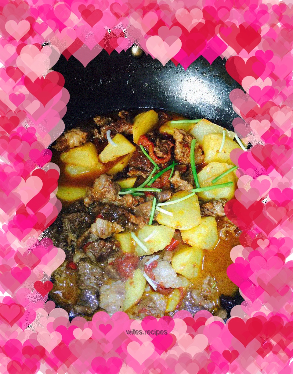 Potato Beef Brisket Half Time ➕Tomato 🍅