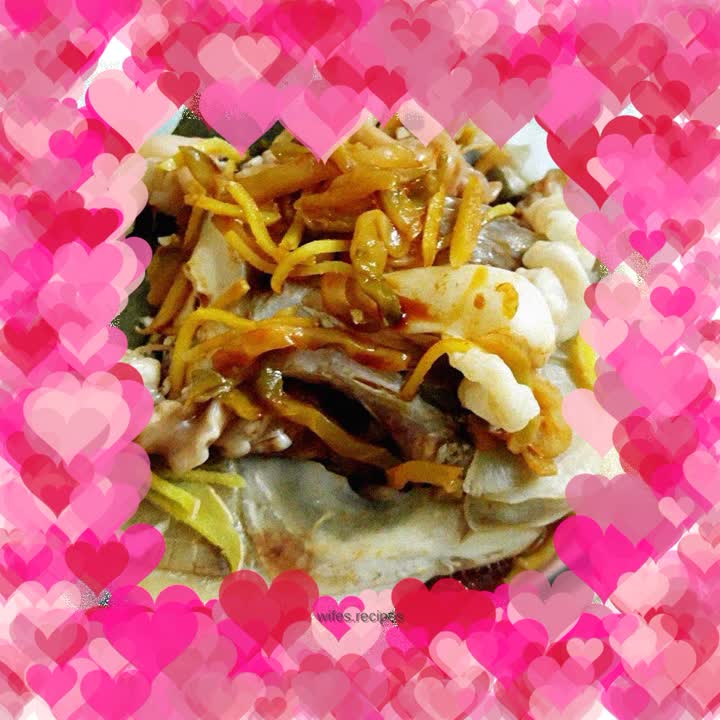 Steamed Anhui fish belly with pickled mustard