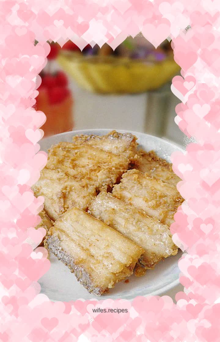Fried Hairtail------Mom's classic recipe