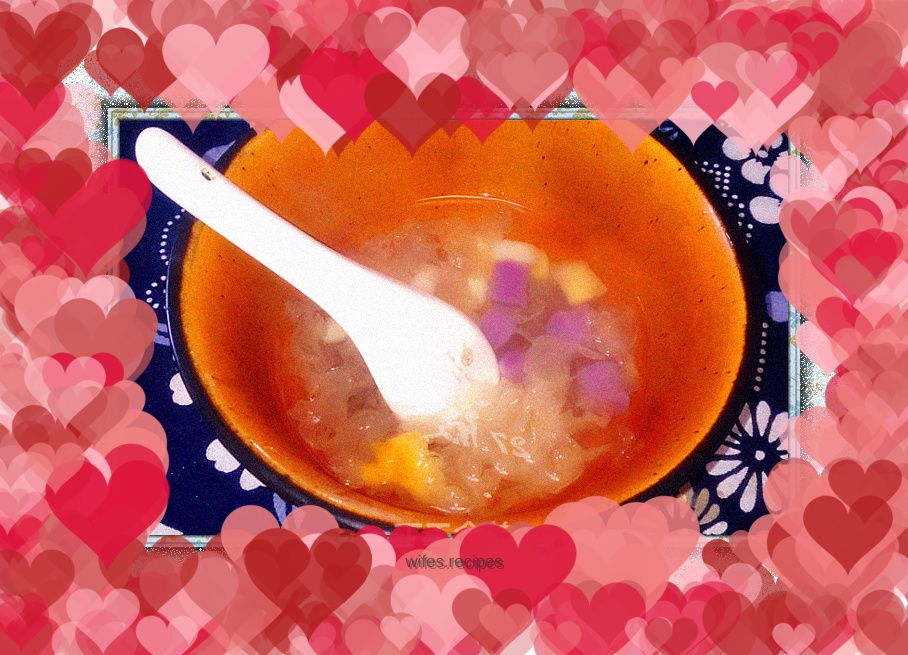 27th Palace’s Cooking Diary—Colorful Ginkgo and Tremella Soup