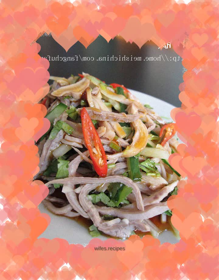 How to prepare shredded pork belly and clean it