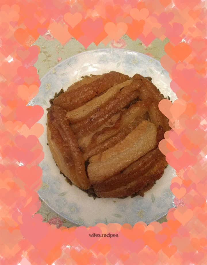 Bean sprouts and pork belly