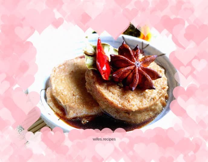 Five spice braised chicken rolls