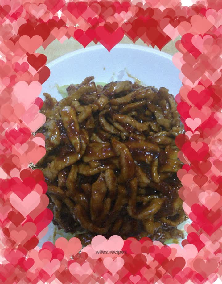 Shredded Pork with Beijing Sauce