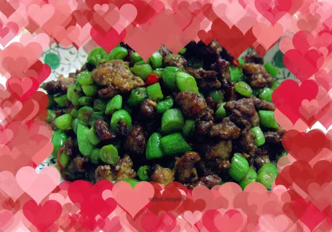 Thai-Style Stir-fried Pork Beans