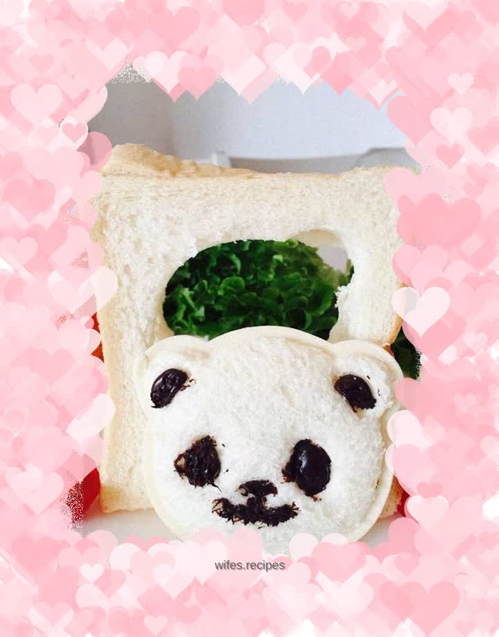 Sweet Panda Sandwich