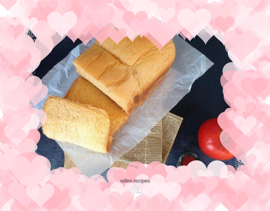 Bread machine version of tomato toast