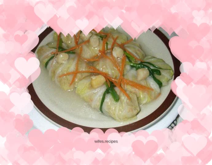 Scallop, vegetable and meat buns