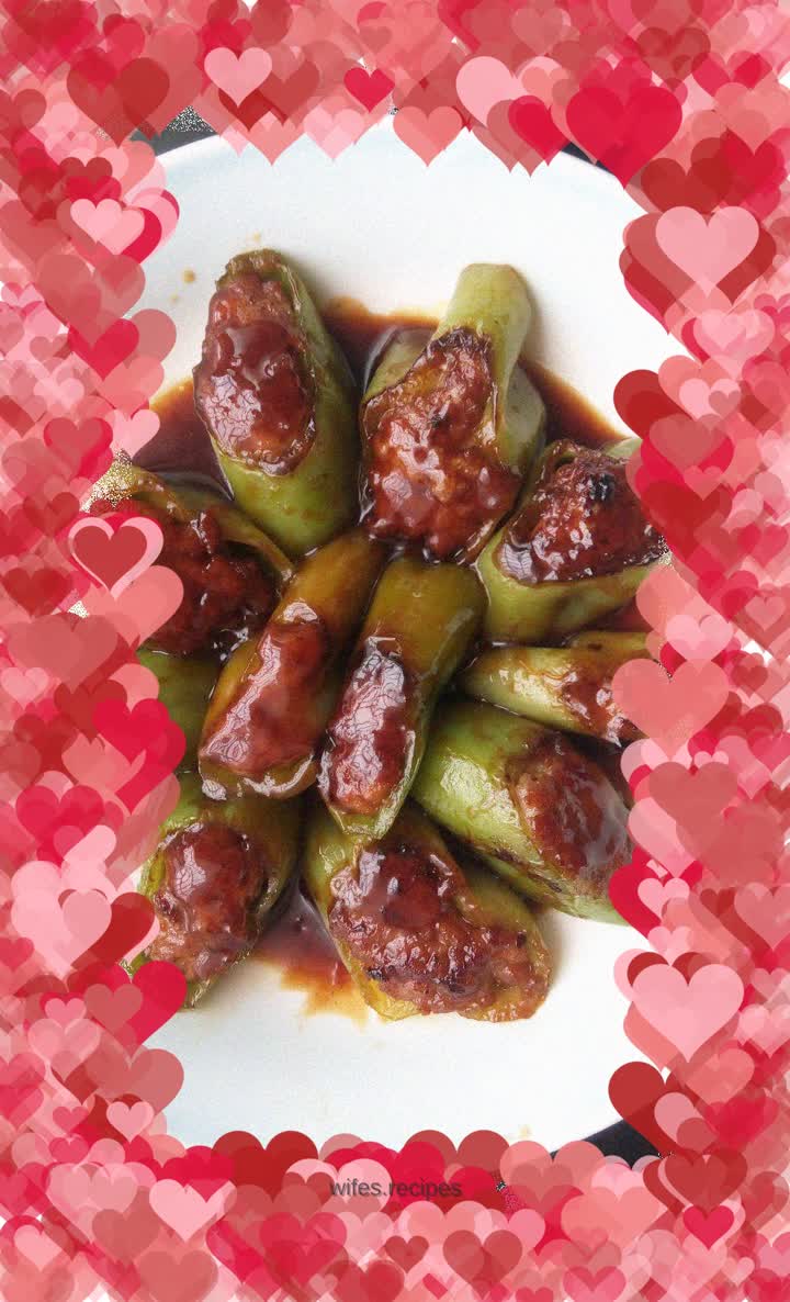 Stuffed Pork with Spicy Peppers