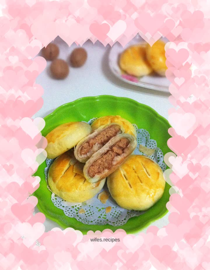 Peanut Walnut Wife Cake