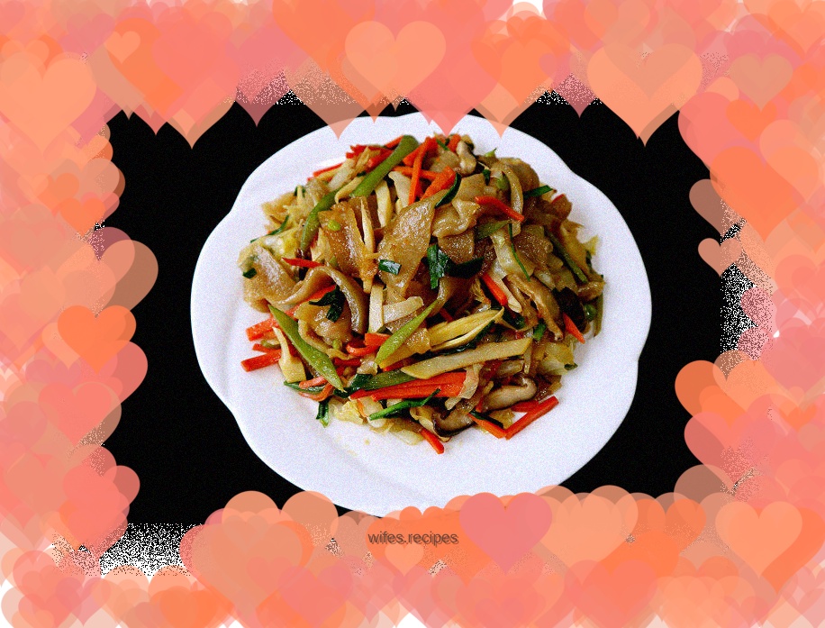 Stir-fried Vermicelli with Mixed Vegetables