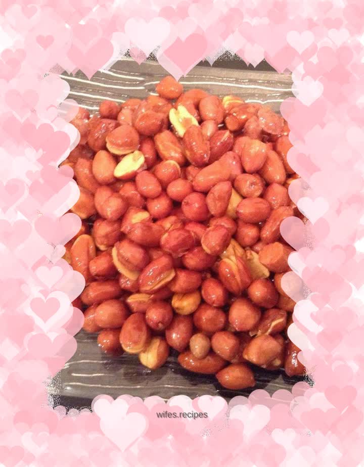 Fried peanuts